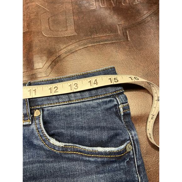 Kut from the Kloth‎ High Rise Boyfriend Shorts Women’s Size 4 Dark Wash Denim - Picture 15 of 16